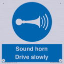 sound-horn-drive-slowly-warehousing-and-delivery-sign~
